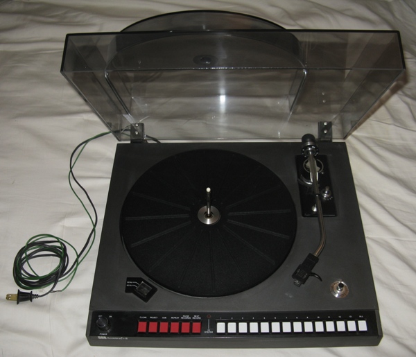 Cover Open With Spindle and Rubber Mat View